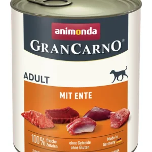 Solange Der Vorrat Reicht animonda Gran Carno Adult mit Ente 800g Dose Hundenassfutter